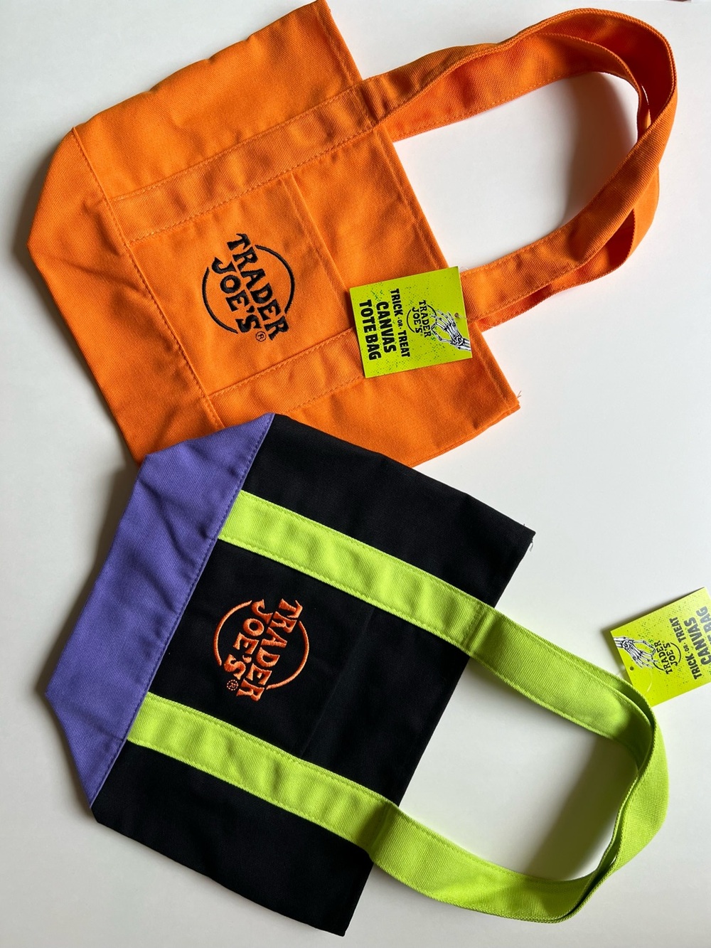 NWT : Who’s ready for Halloween? Orange Canvas Tote Bag
